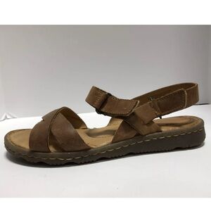 Born Women’s Jemez Slingback Sandals Brown, Size 7M, EUR 38